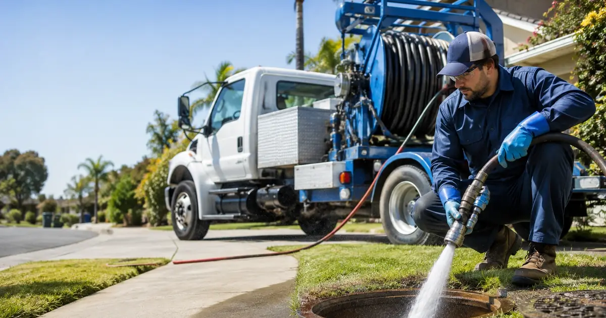 Hydro jet sewer cleaning Creston